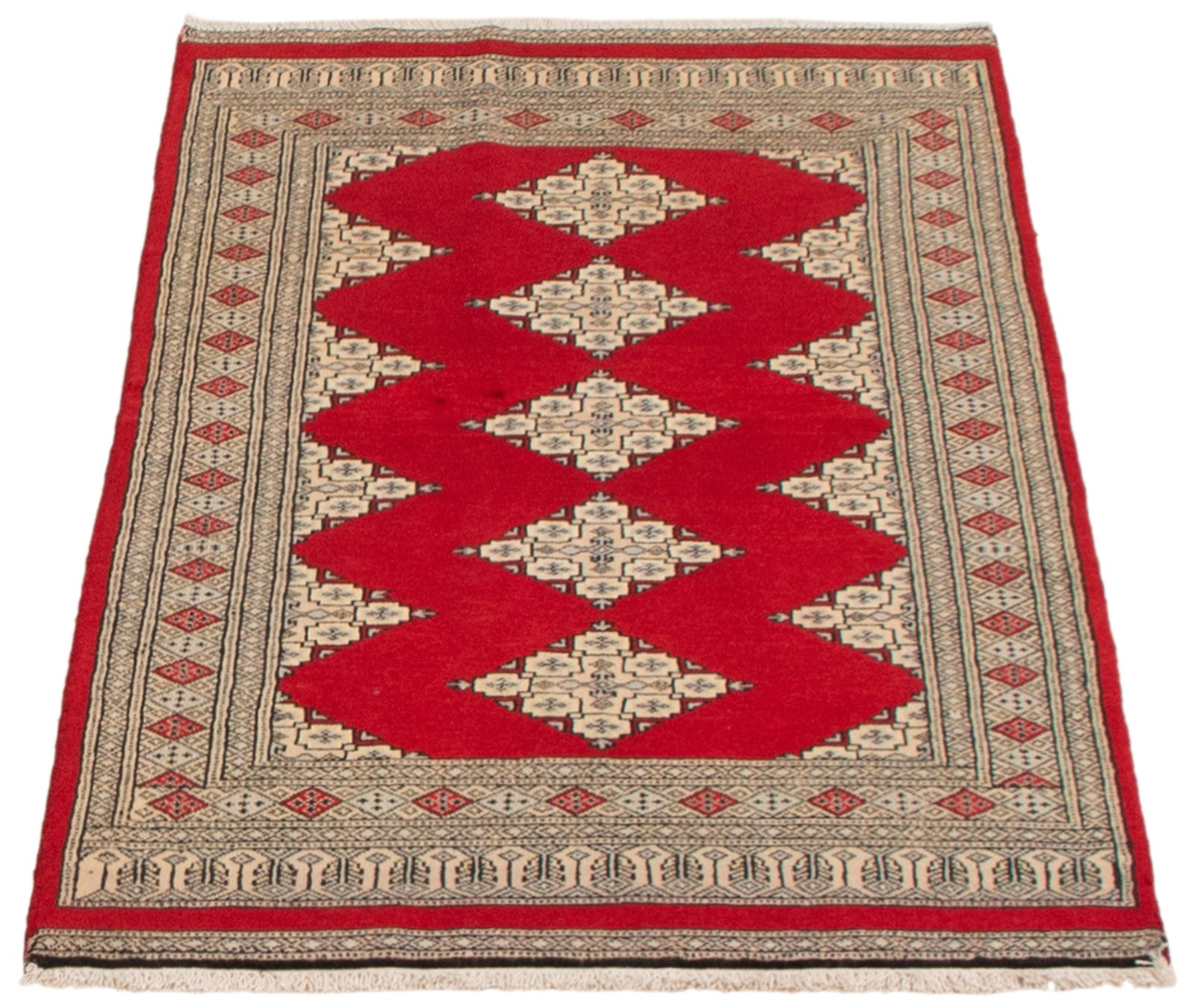 Traditional Hand-knotted Carpet 2’11” x 5’0″ Wool Oriental Area Rug