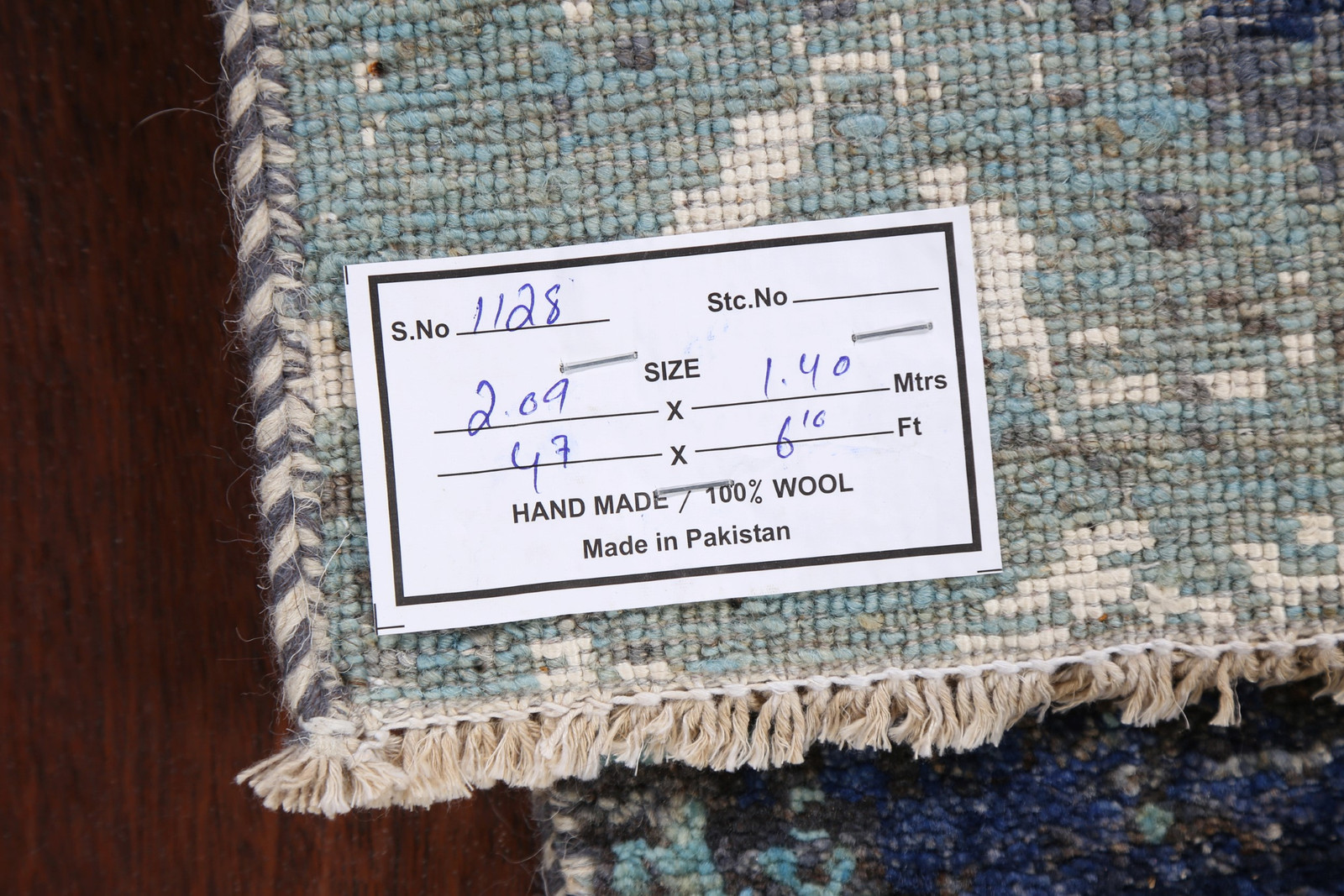 Artistic Modern Abstract Oriental Area Rug Wool/ Silk Hand-made Carpet 5×7