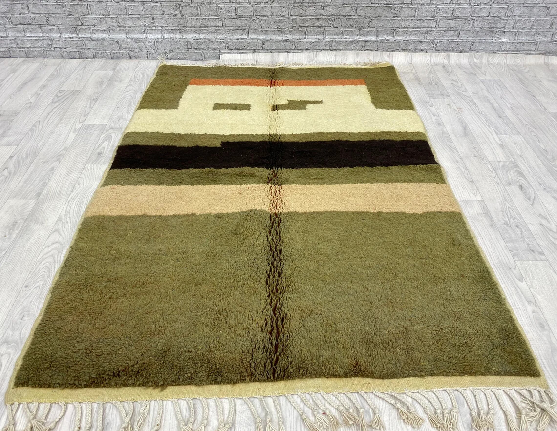 Moroccan berber carpets, New Design, Free Shipping Rugs ( 123 x 174 CM )