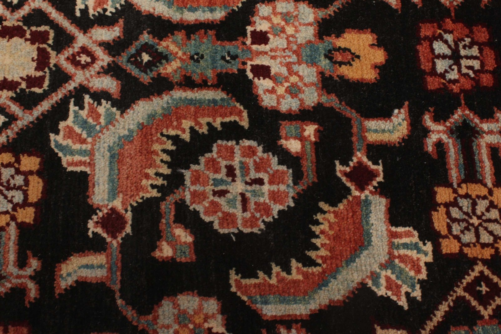 2’6″ x 13’2″ Vintage Hand-knotted Runner Rug Traditional Oriental Wool Carpet