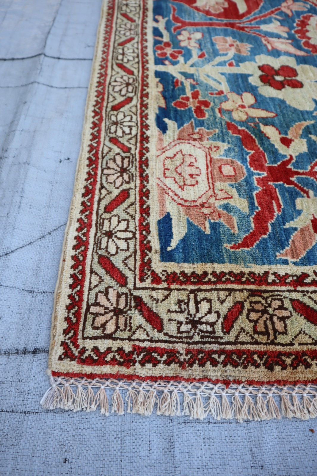 3’5×9’10 ft Runner Rug, Faded Afghan Vintage Rug, Handmade Caucasian Runner Rug