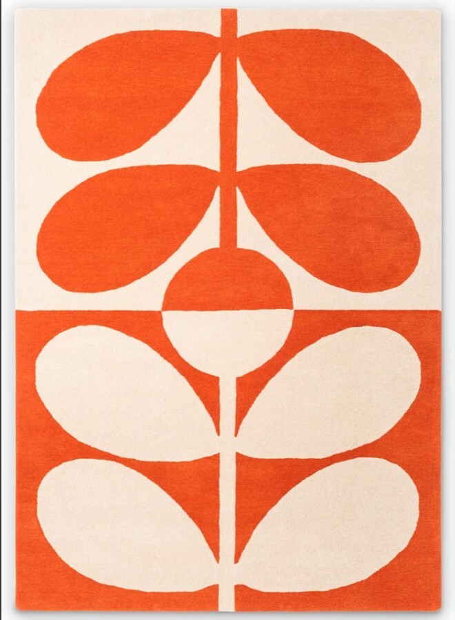 Modern Floweris Rug In Beautifull Acquired Colour Combination