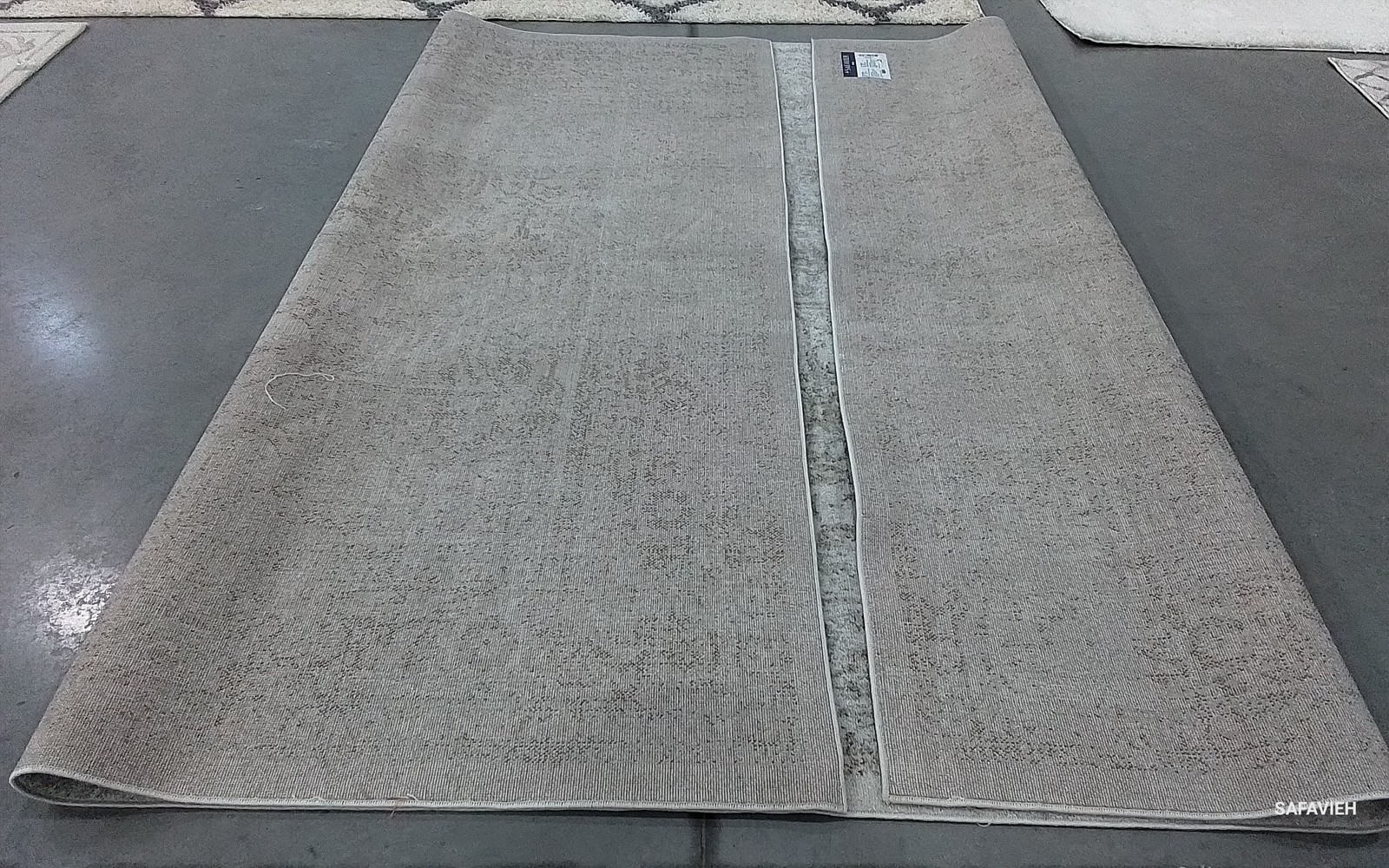 IVORY / TAUPE 9′-0″ x 12′-0″ Flaw in Rug, Reduced Price 1172791057 EVK256E-9