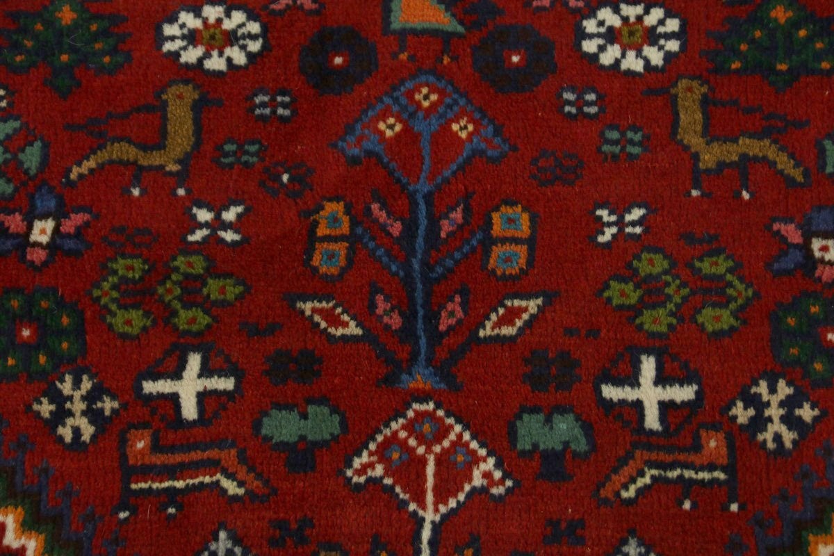 Handmade Pictorial Tribal Style Rug Farmhouse Oriental Area Foyer Carpet 4X5 ft