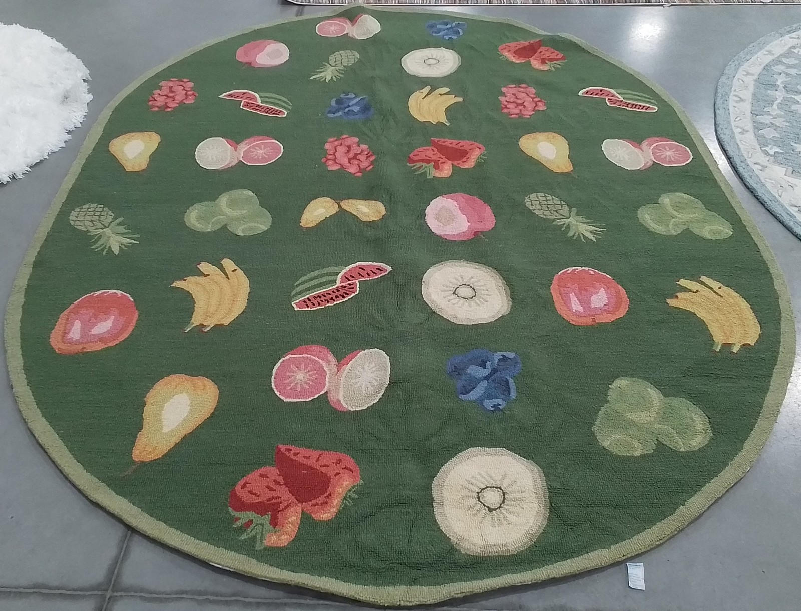 HUNTER GREEN 7′-6″ x 9′-6″ Cut on Rug, Reduced Price 1172802704 HK265D-8OV