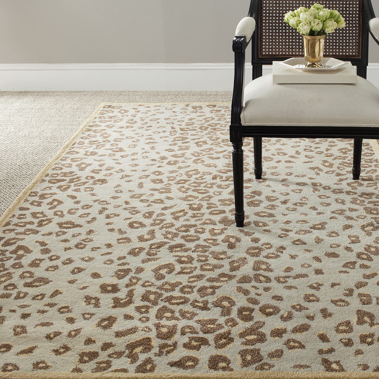x SAFAVIEH Area Rug Collection – 2’6″ x 4’3″, Horizon Sand Beige, Handmade Wo…