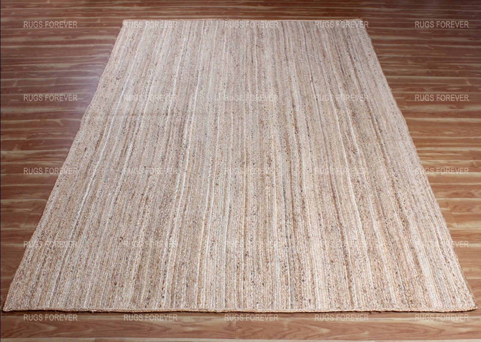 Rectangle Jute Runner Area Rug Hand Braided Bohemian Dhurries Kilim Mat 4x10ft