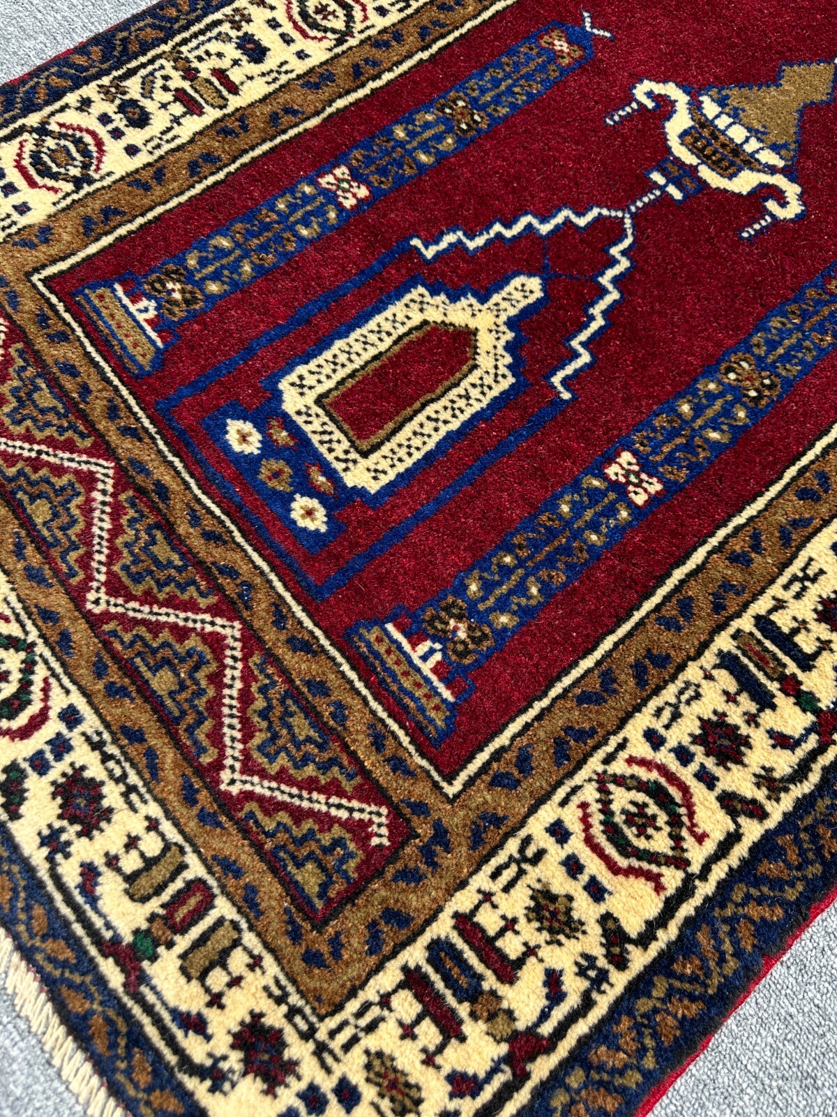 Office Rug, Rug For Bedroom, Floor Rug, Small Oriental, 31×50 inches Carpet,