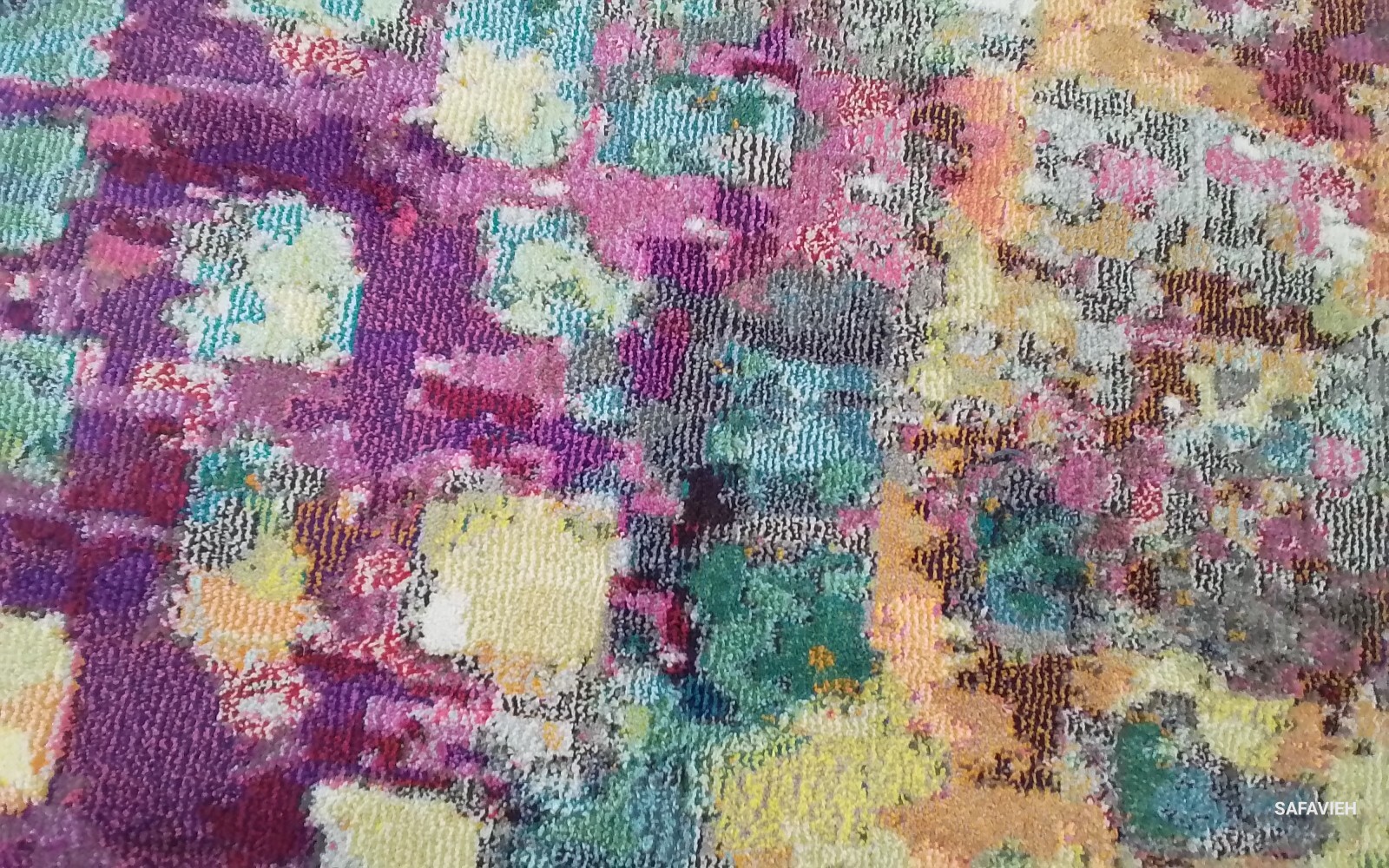 FUCHSIA / GOLD 10′-0″ x 14′-0″ Damaged Rug, Reduced Price 1172774013 MAD425D-10