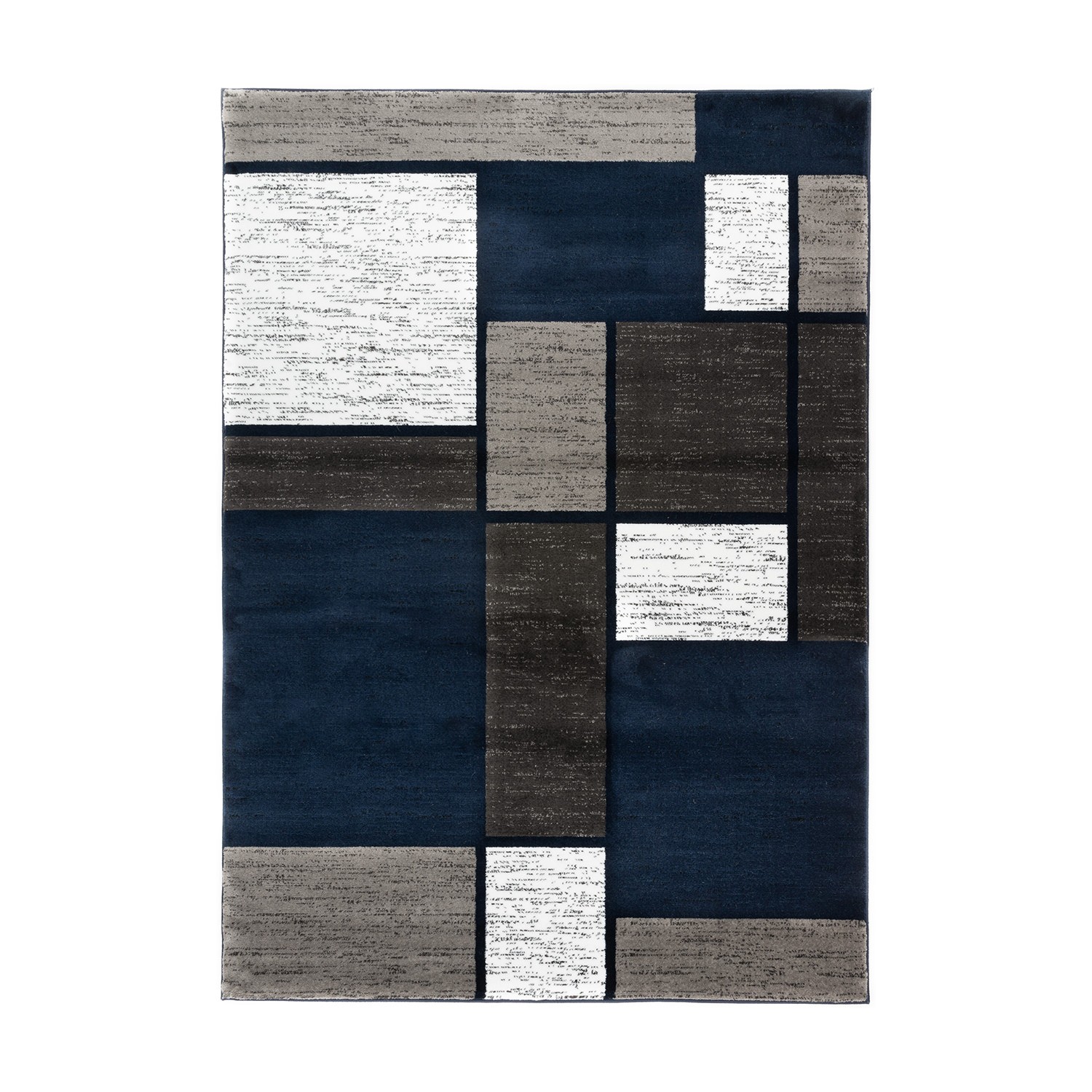 Rugshop Area Rugs Contemporary Boxed Color Block Rugs for Sale Living Room Rugs