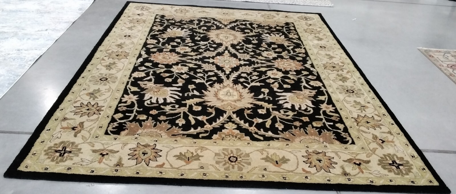 BLACK 8′-3″ X 11′ Back Stain Rug, Reduced Price 1172748019 AT249B-9