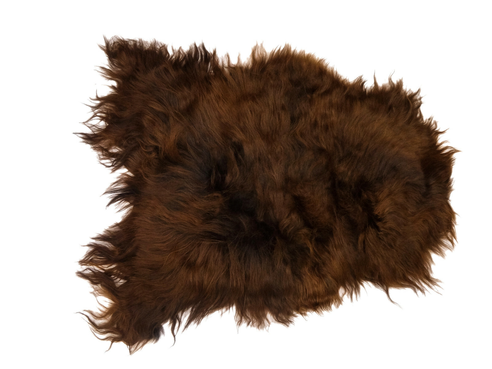 Dyed Icelandic Sheepskin: Brown (7-008-G01) Y2D