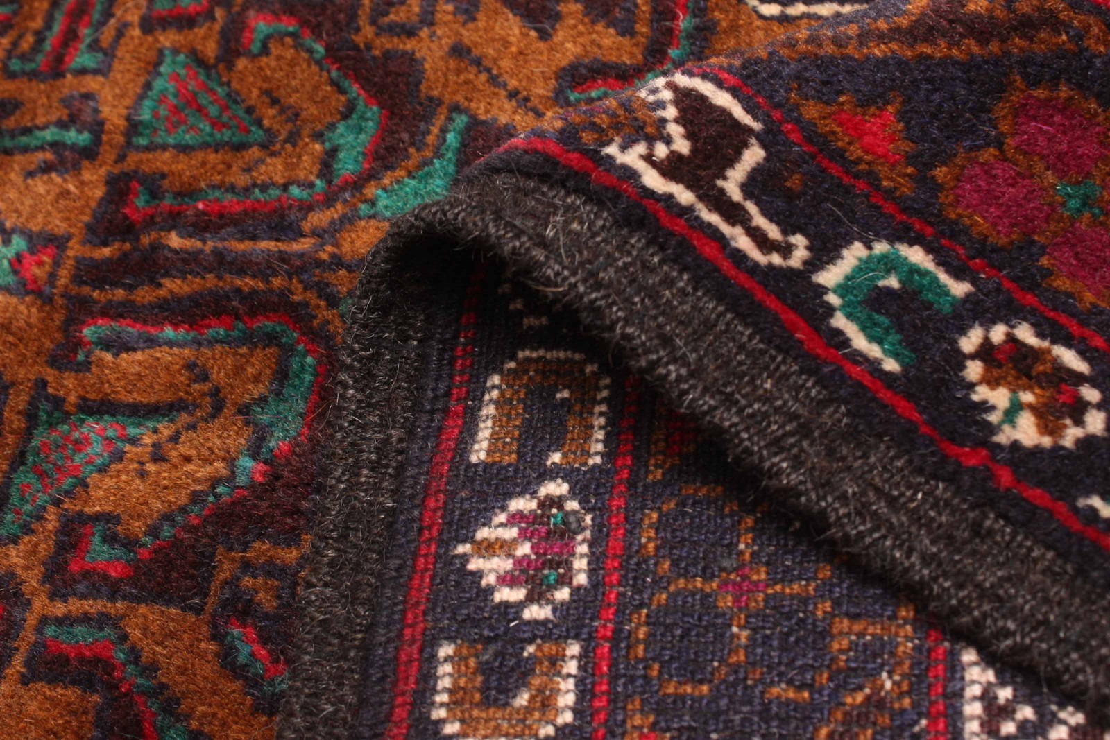 Vintage Hand-Knotted Carpet 3’8″ x 6’8″ Traditional Oriental Wool Area Rug