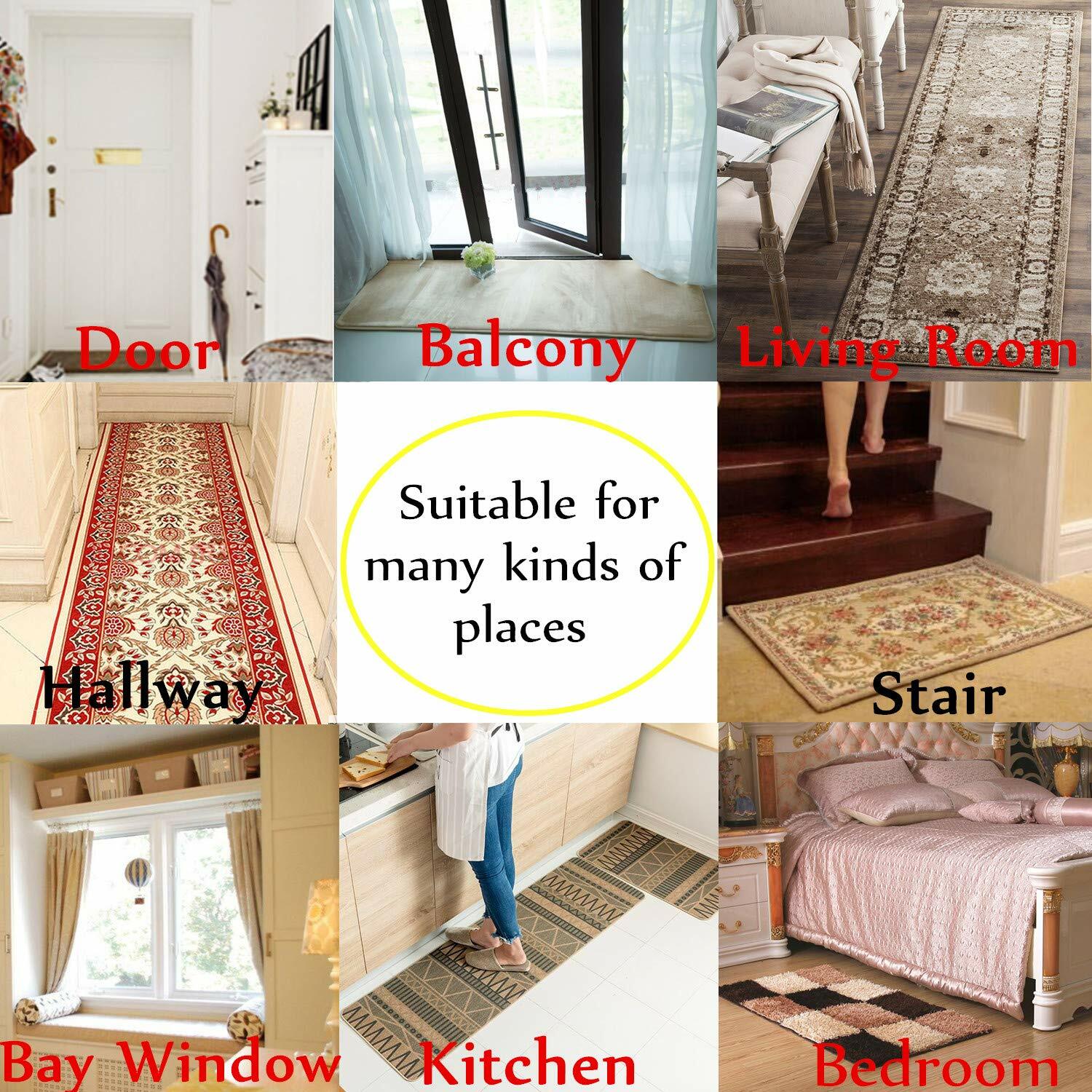 Rustic Farm Planks Kitchen Mat Abstract Marble Carpet Bedroom Floor Area Rugs