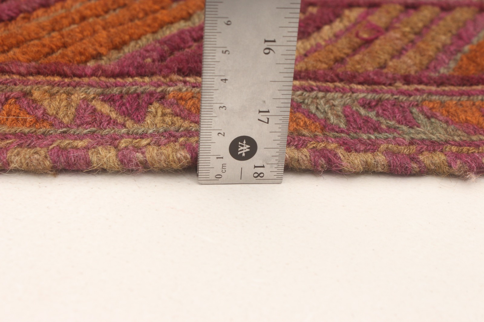 Traditional Purple Hand-knotted Area Rug 5’0″ x 5’11” Oriental Carpet