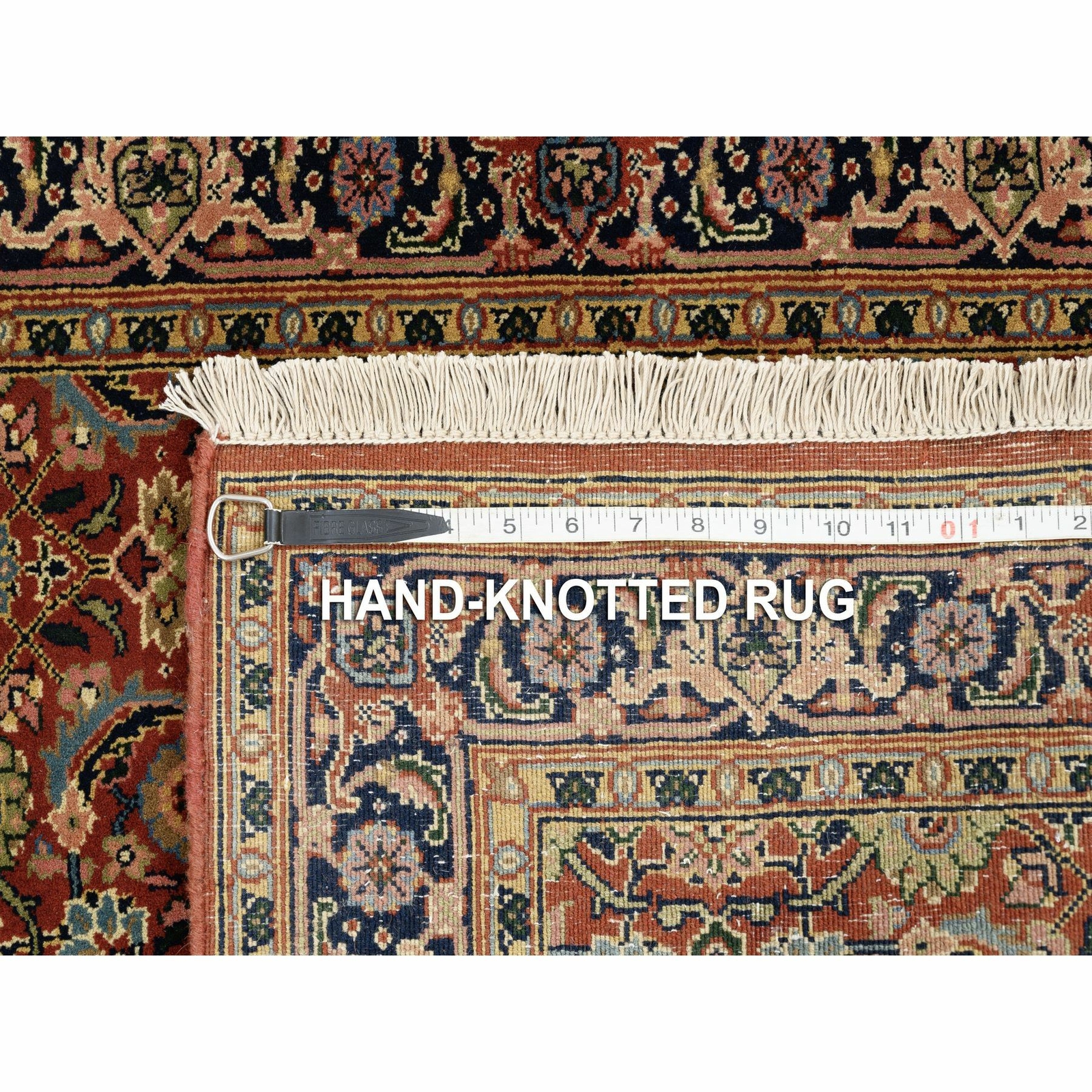 2’7″ x 4′ Hand Knotted Herati 250 KPSI Hand Spun New Zealand Wool Rug R63003