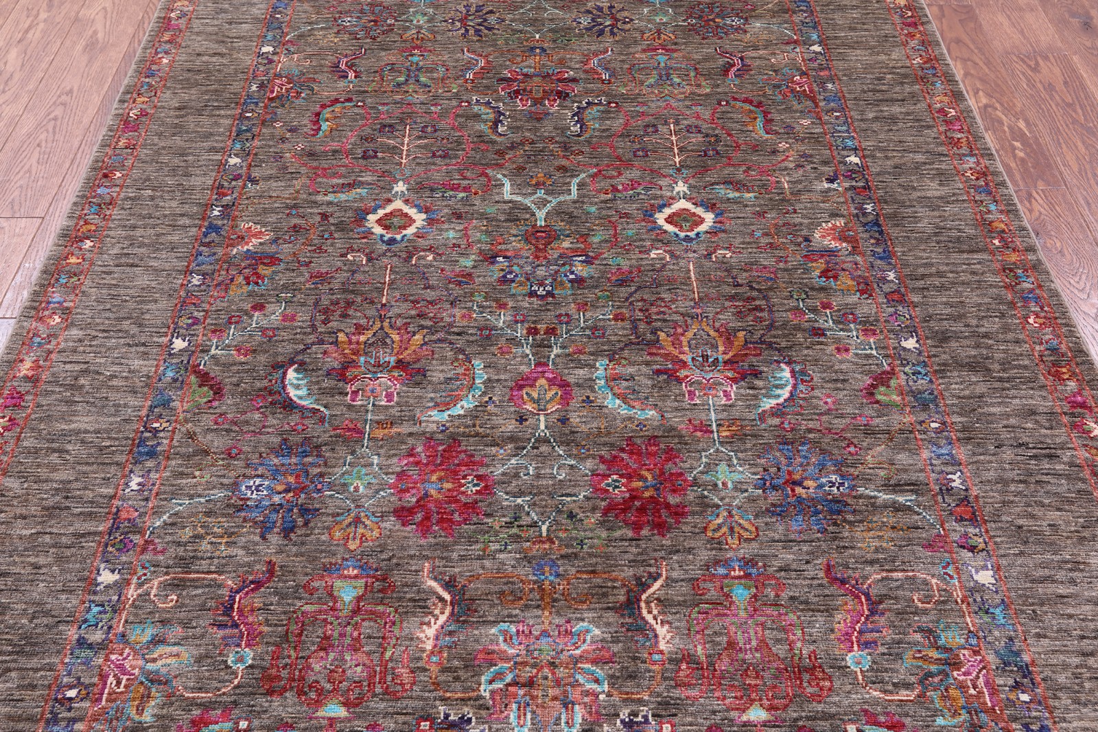 5′ 0″ X 6′ 8″ Hand Knotted Traditional Wool Rug – Q14106