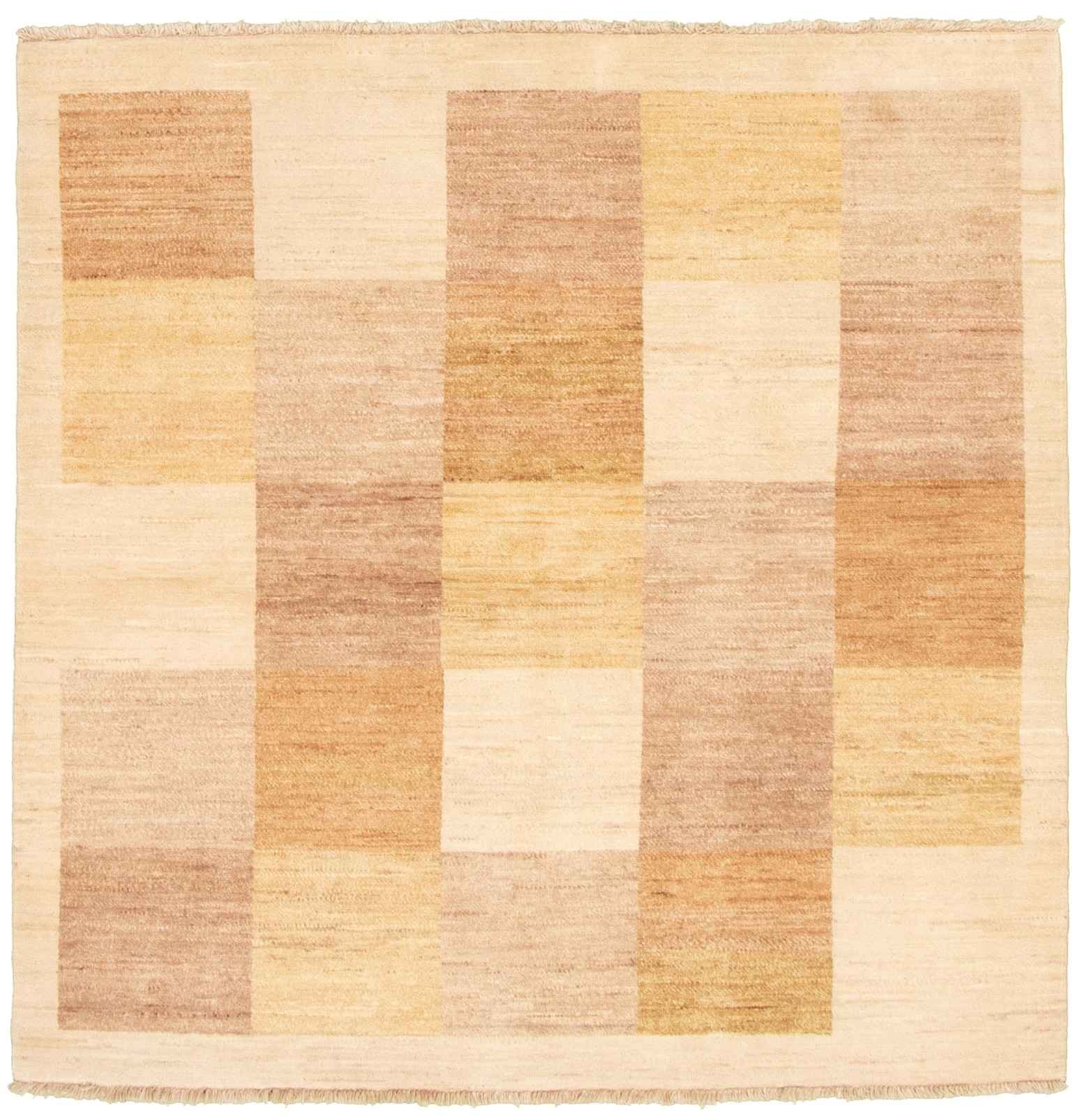 Hand Knotted Area Rug 5’0″ x 5’2″ Traditional Oriental Wool Carpet