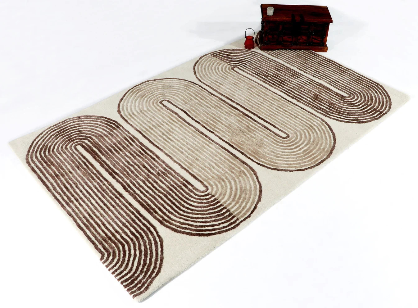 Irregular Hand Tufted Carpet & Rug Nz Wool Hand Made Carpet Living Room