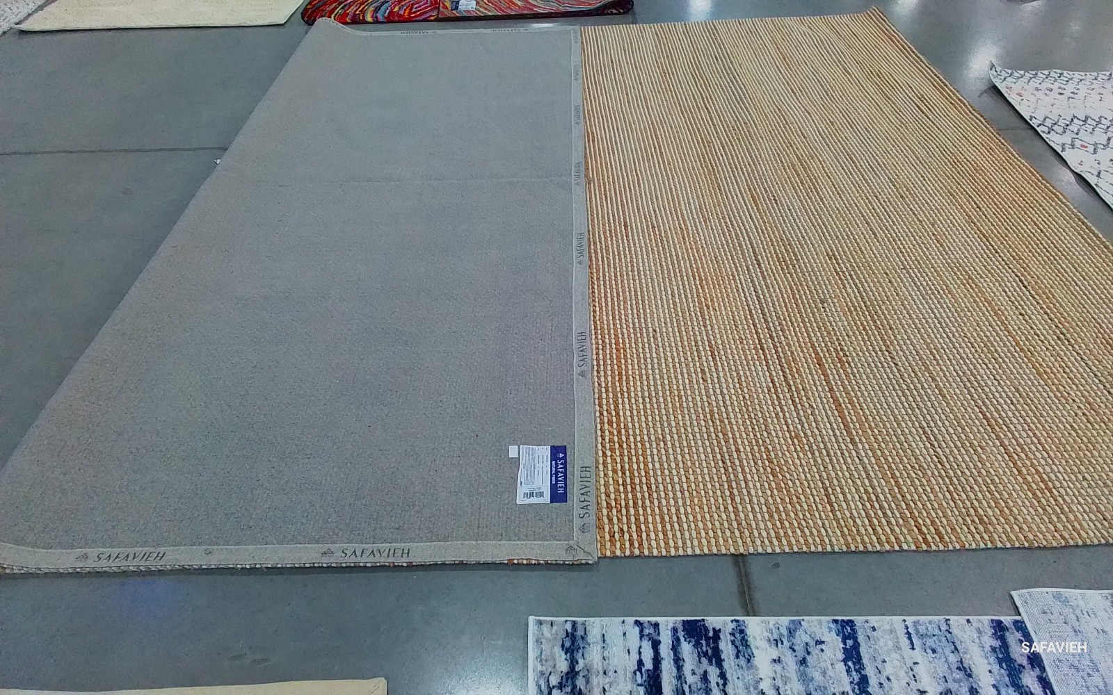 NATURAL BEIGE 11′-0″ x 15′-0″ Flaw in Rug, Reduced Price 1172785137 NFB553B-1115
