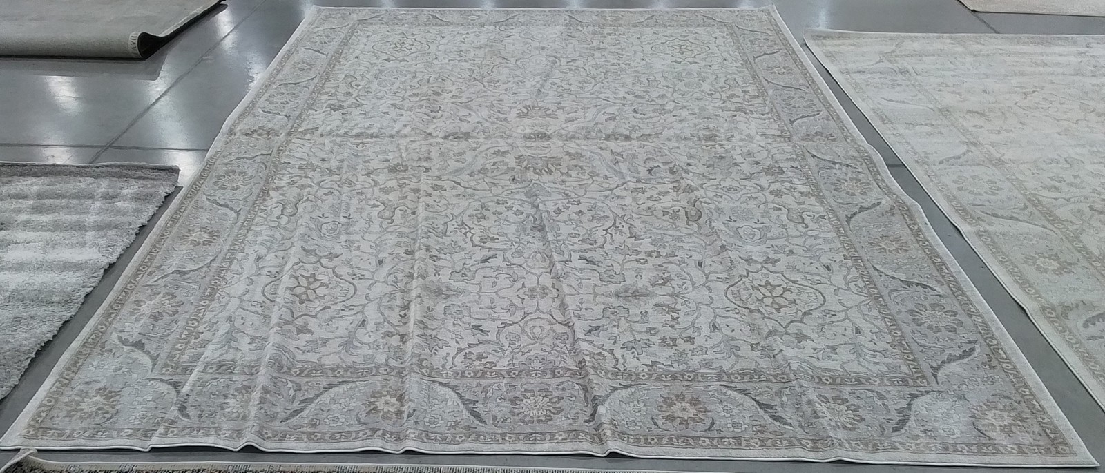 CREAM / BEIGE 9′-0″ x 12′-0″ Flaw in Rug, Reduced Price 1172790943 ISA912A-9