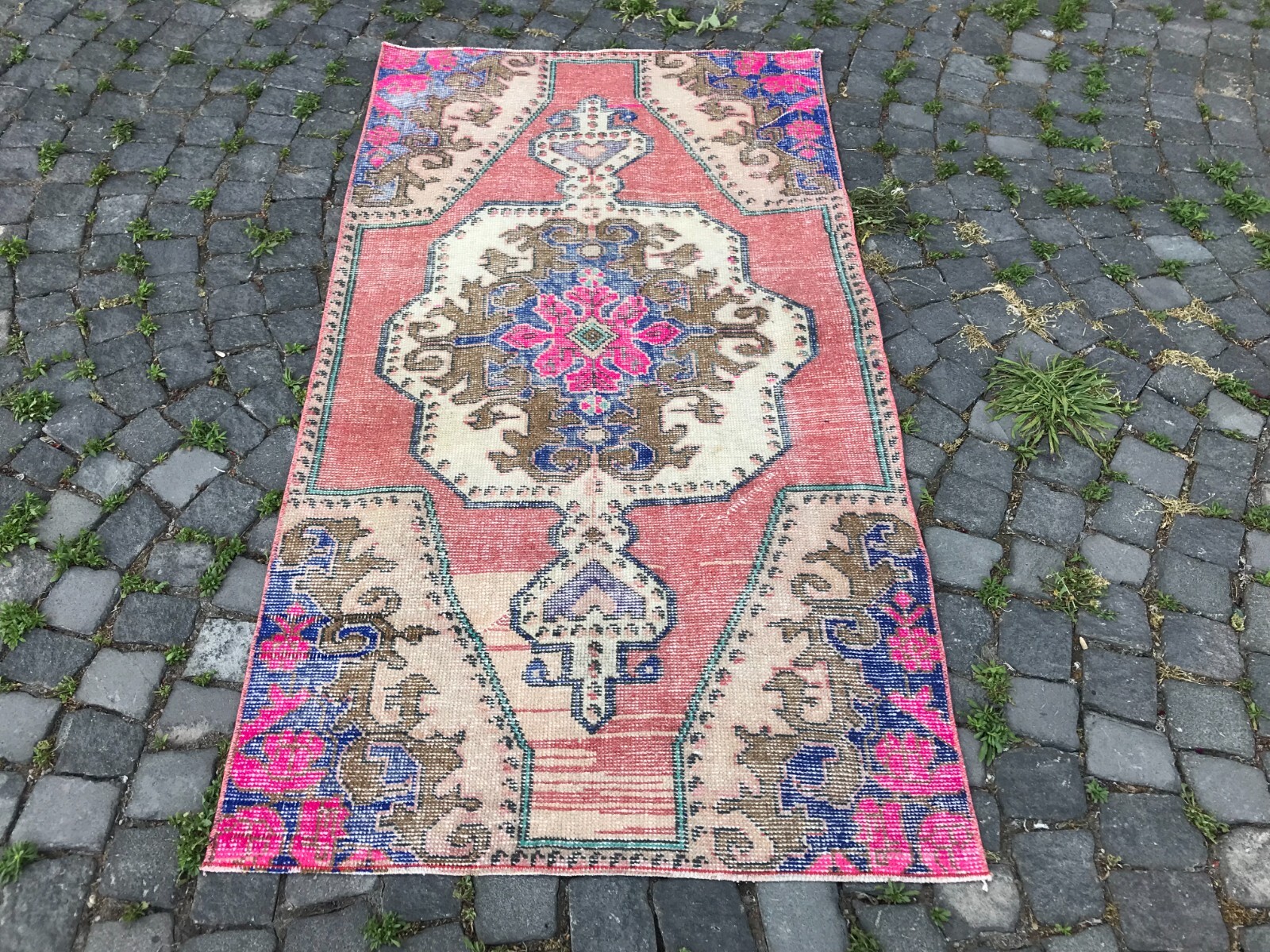 Handmade Rug Turkish Area Rug Vintage Rug Oushak Rug Antique Rug Bohemian Rug