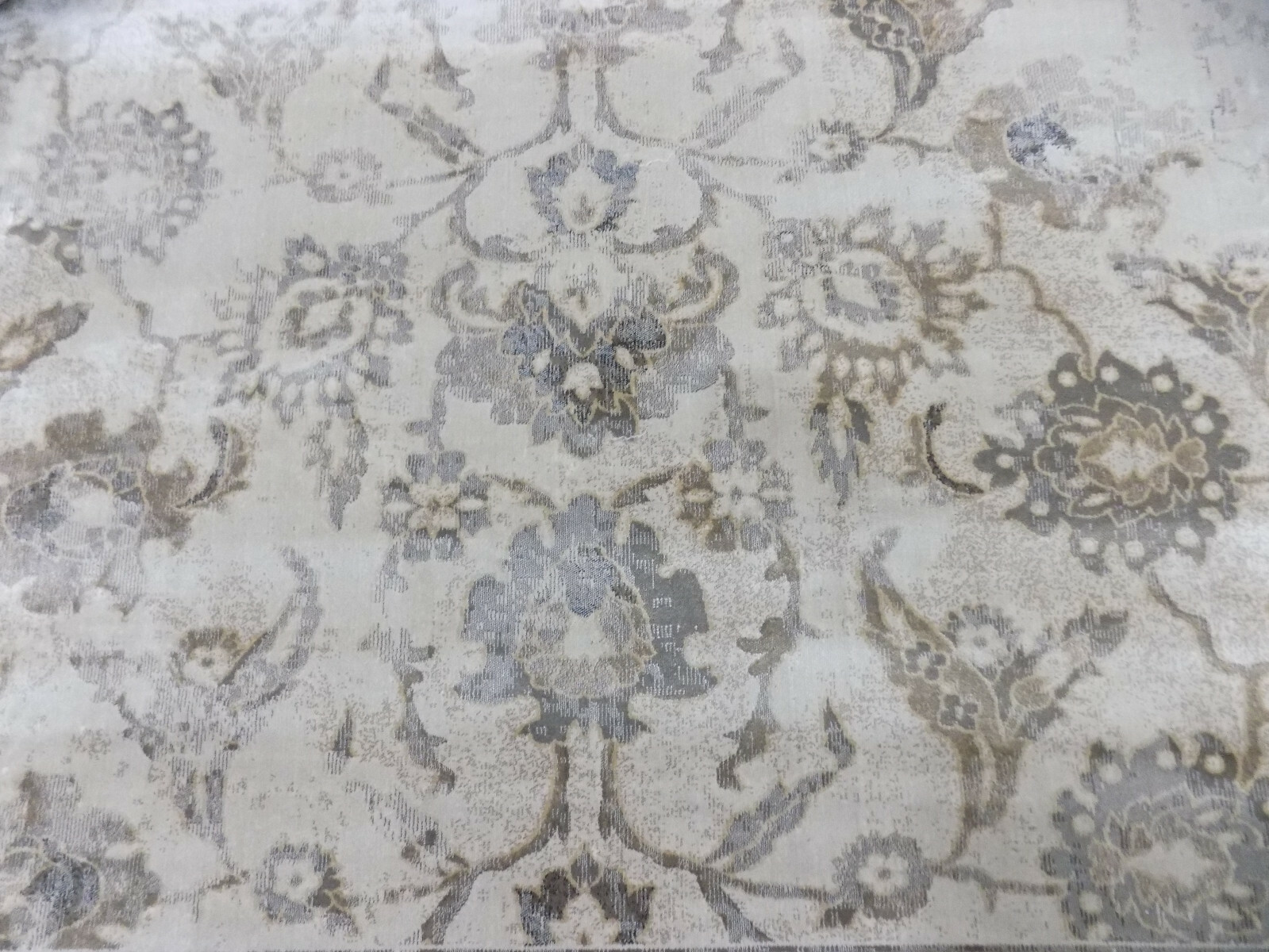 STONE 8′-10″ X 12′-2″ Stained Rug, Reduced Price 1172560610 VTG115-3440-9