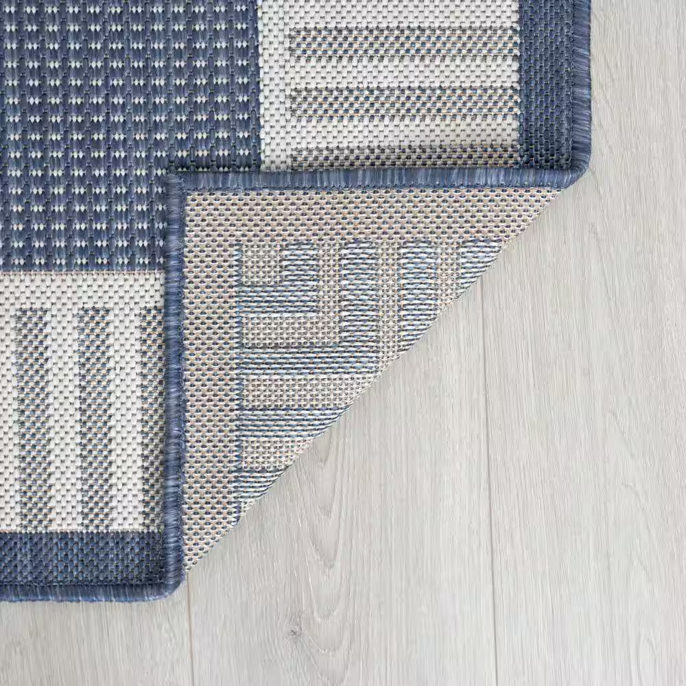 Eco Navy 4 Ft. X 5 Ft. 3 In. Outdoor Area Rug