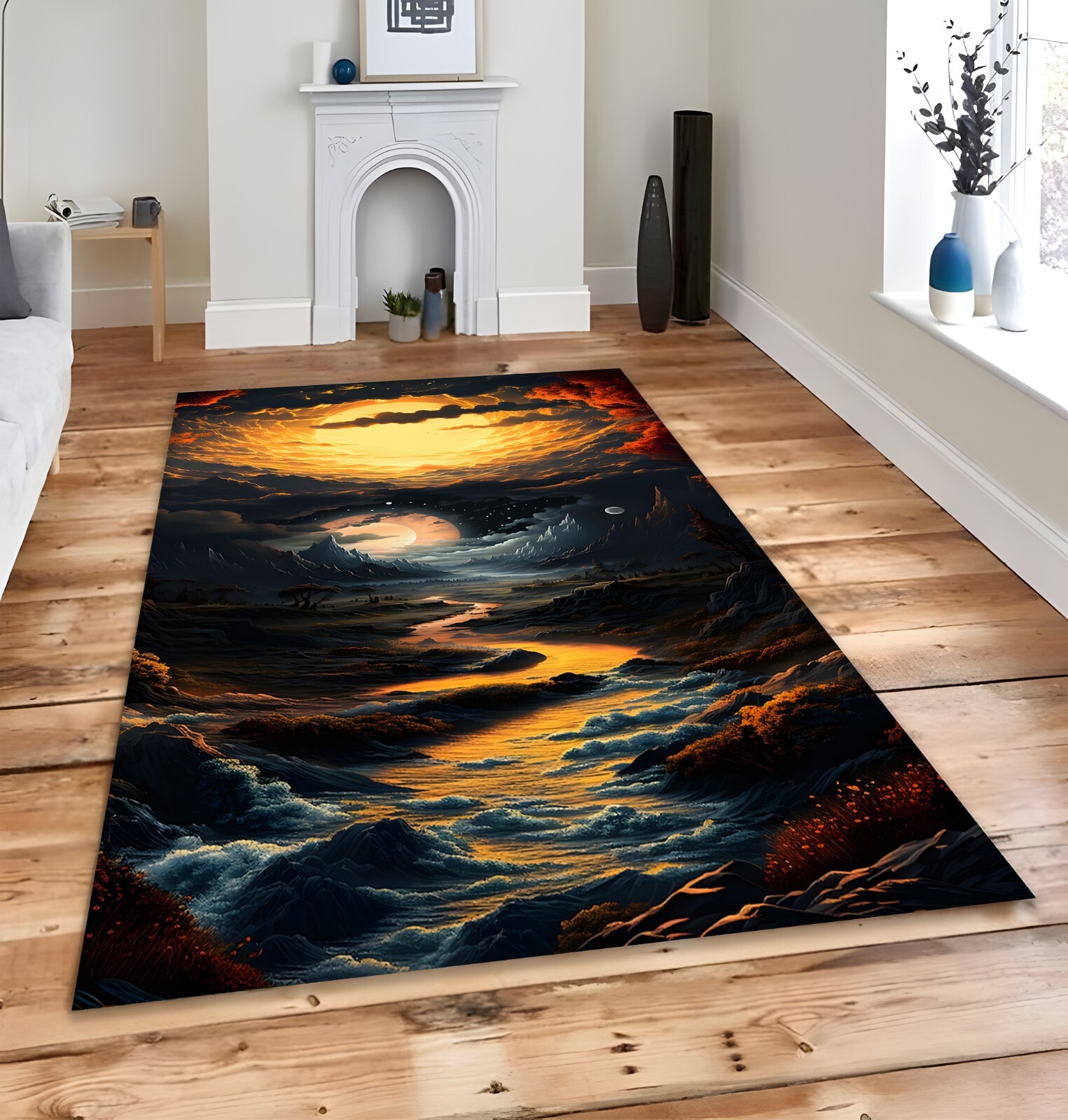 Optical Illusion Rug, 3D Rug, 3D Design, 3D Design Rug, Area Rug, Popular Rug,