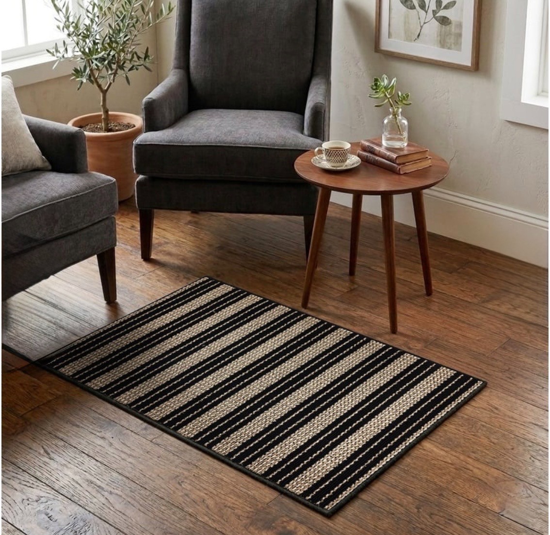 Mohawk Home, 30″x45″ – “Denali” Tufted Accent Rug | Oatmeal / Tan