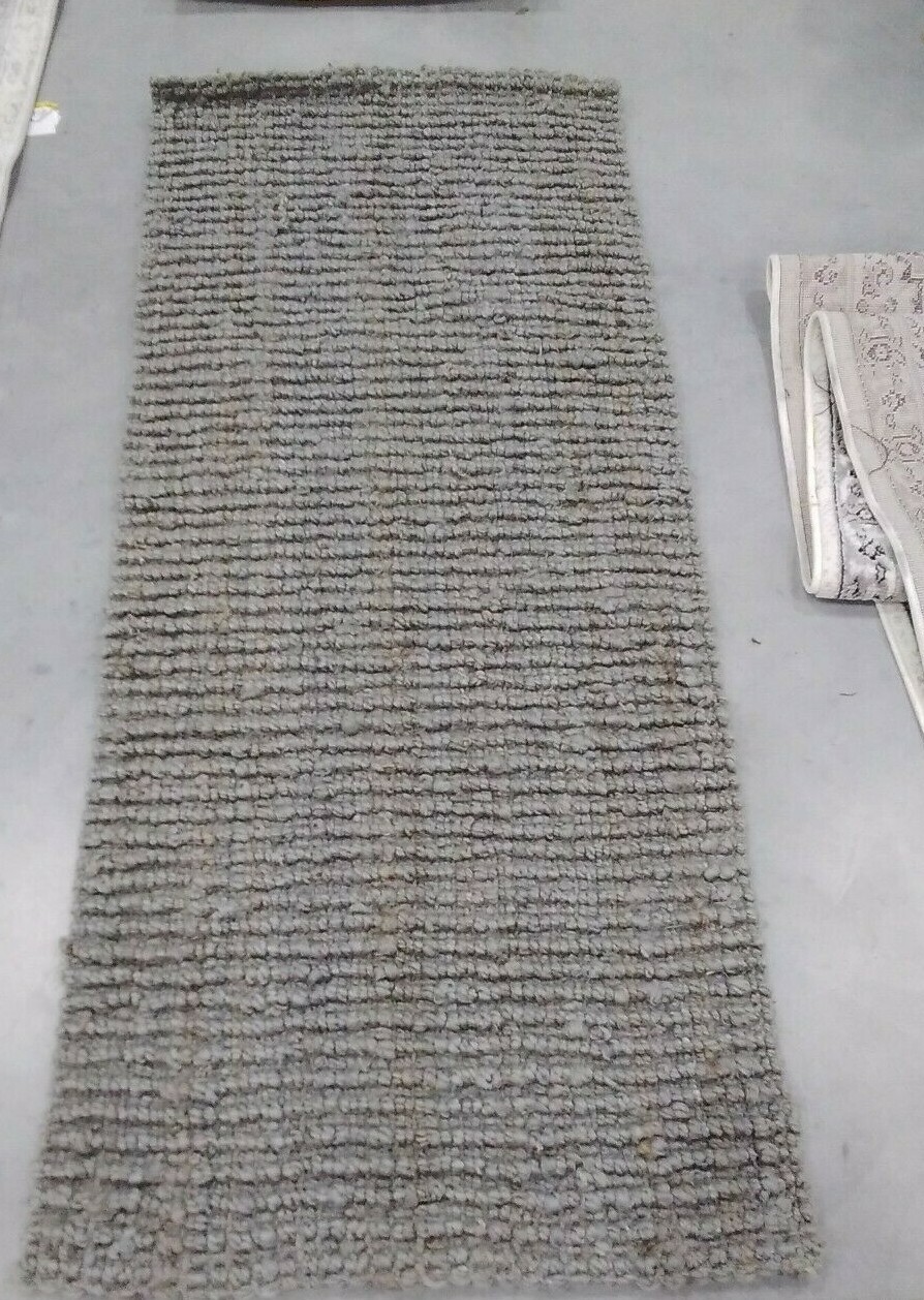 LIGHT GREY 2′-6″ X 6′ Loose Threads Rug, Reduced Price 1172700930 NF447G-26