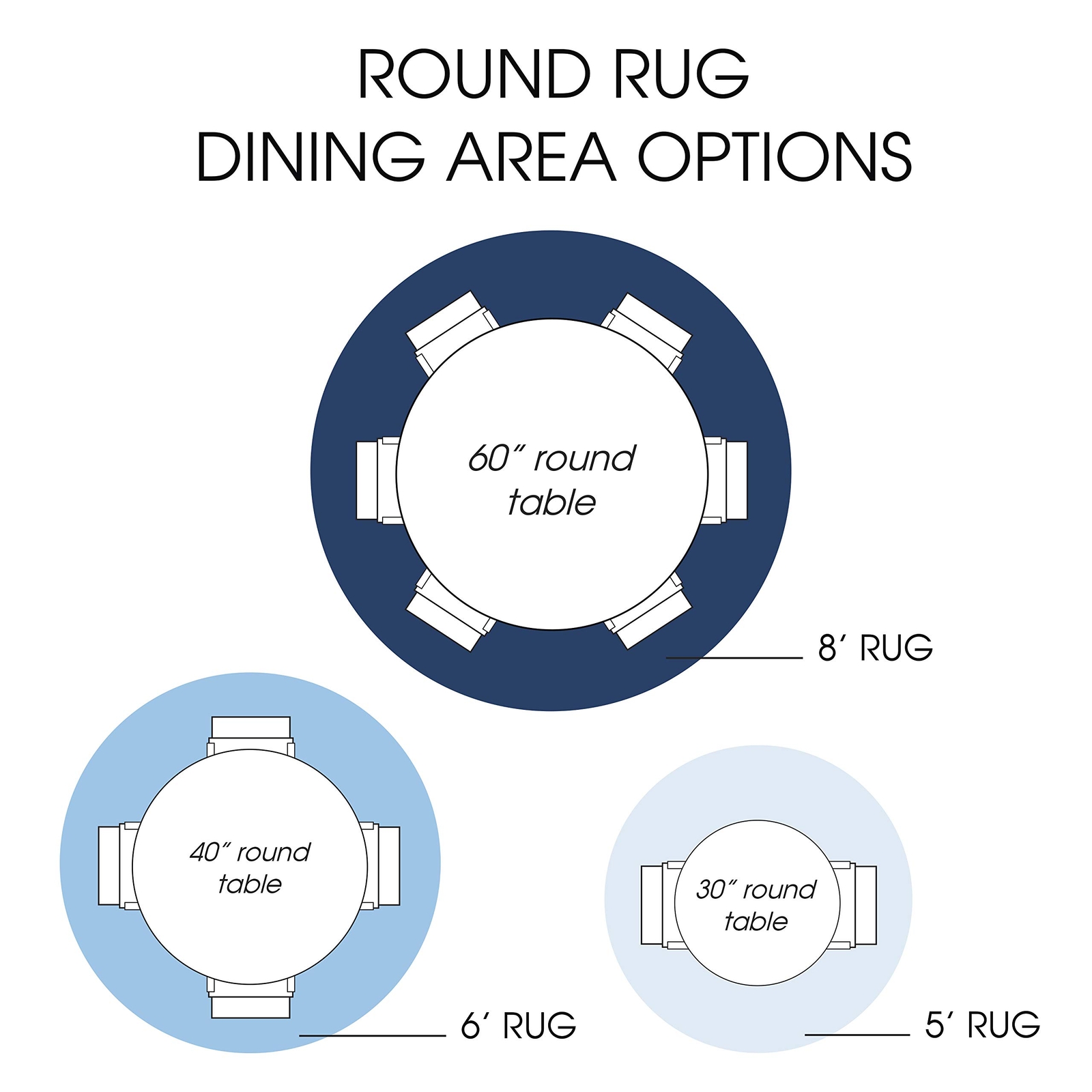 Home Dynamix Melrose Audrey Area Rug 7’10” Round Ivory/Blue