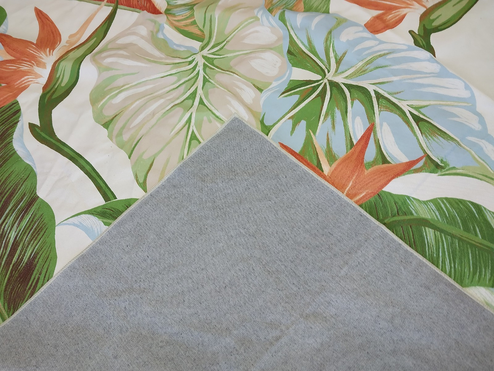 Brand New Big Green Area Rug Floral leaves, 10×8 Foot, Model Hjau16a
