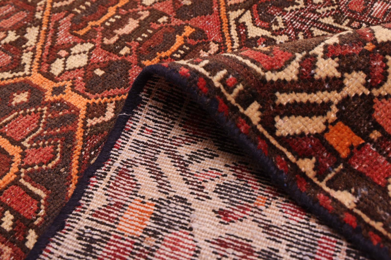 Vintage Traditional Hand-Knotted Area Rug 6’6″ x 9’10” Oriental Wool Carpet