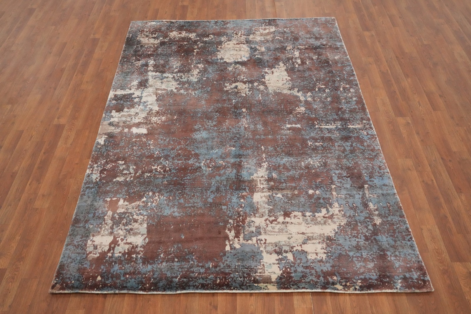 All-Over Modern Artistic Abstract Area Rug Contemporary Hand-made Carpet 6×8