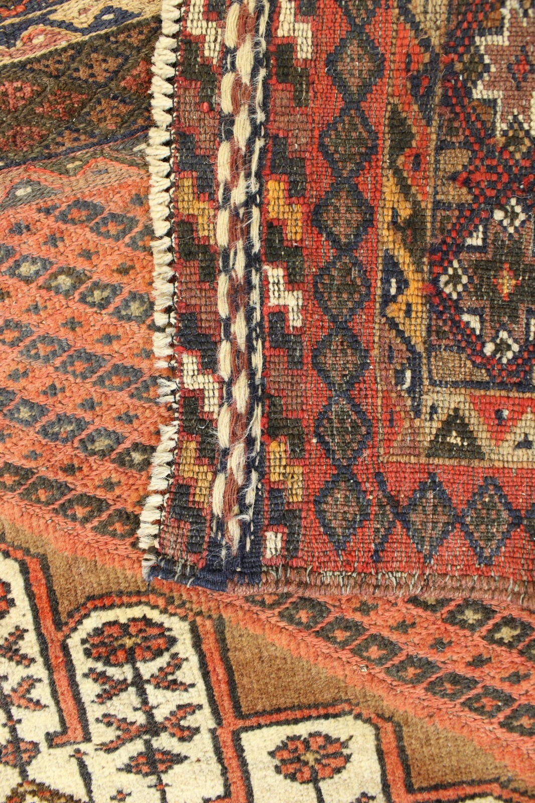 3’11” x 5’9″ ft. Afghan Tribal Hand Knotted Vegetable Dye Wool Authentic Rug