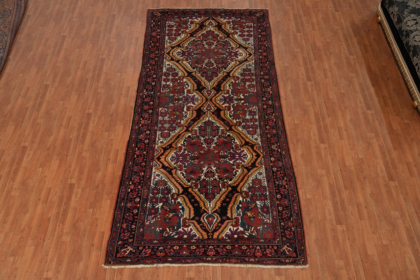 Vegetable Dye Wool Traditional Style Area Rug 6×13 ft Hand-knotted Living Room