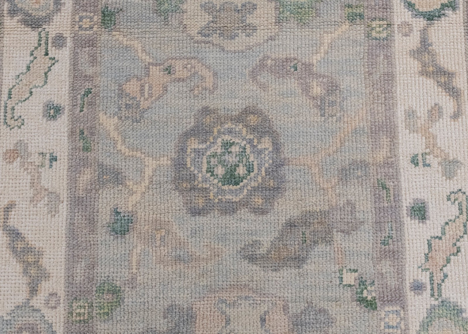 Turkish Oushak Rug Oriental Handmade Rug 2’8″ x 4’10” #16639