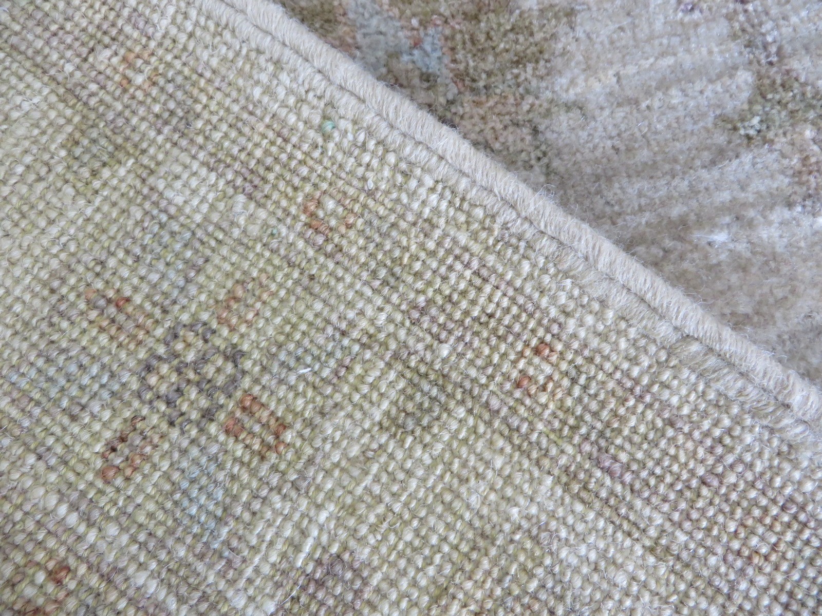 3 x 5’3 Hand Knotted Beige Peshawar Oushak Oriental Rug G16425