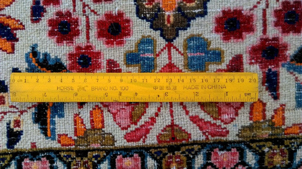 2′ x 9′ Traditional Mood Bijaar Rug Multi-Color 80685
