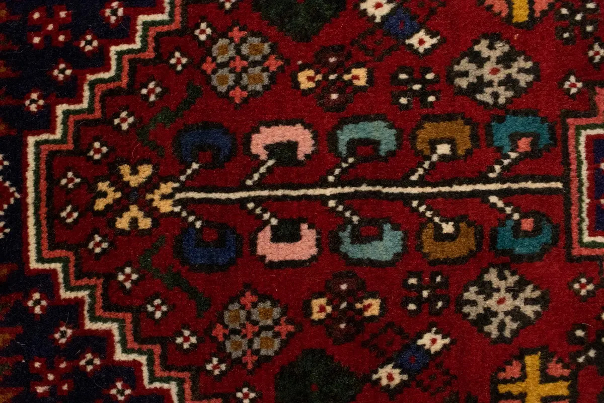 3’5X5 Handmade Oriental Rug Geometric Tribal Design Farmhouse Decor Carpet