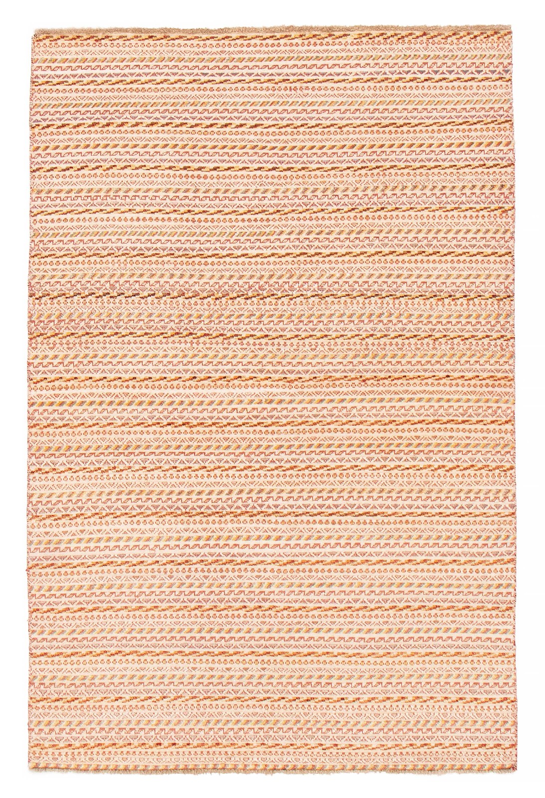 Hand Knotted Area Rug 4’5″ x 6’7″ Traditional Oriental Wool Carpet