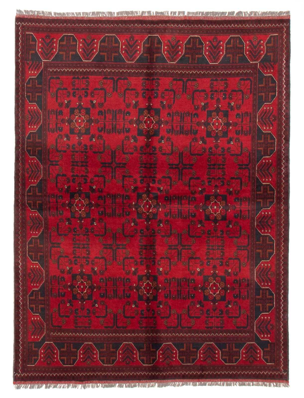Traditional Hand Knotted Oriental Area Rug 5’9″ x 7’9″ Wool Carpet