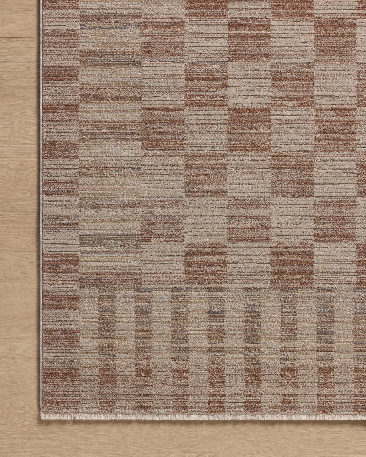 Loloi Amber Lewis Cali Collection CIL-06 Brick/Natural 3′-6″ x 5′-6″, .25″ Pi…