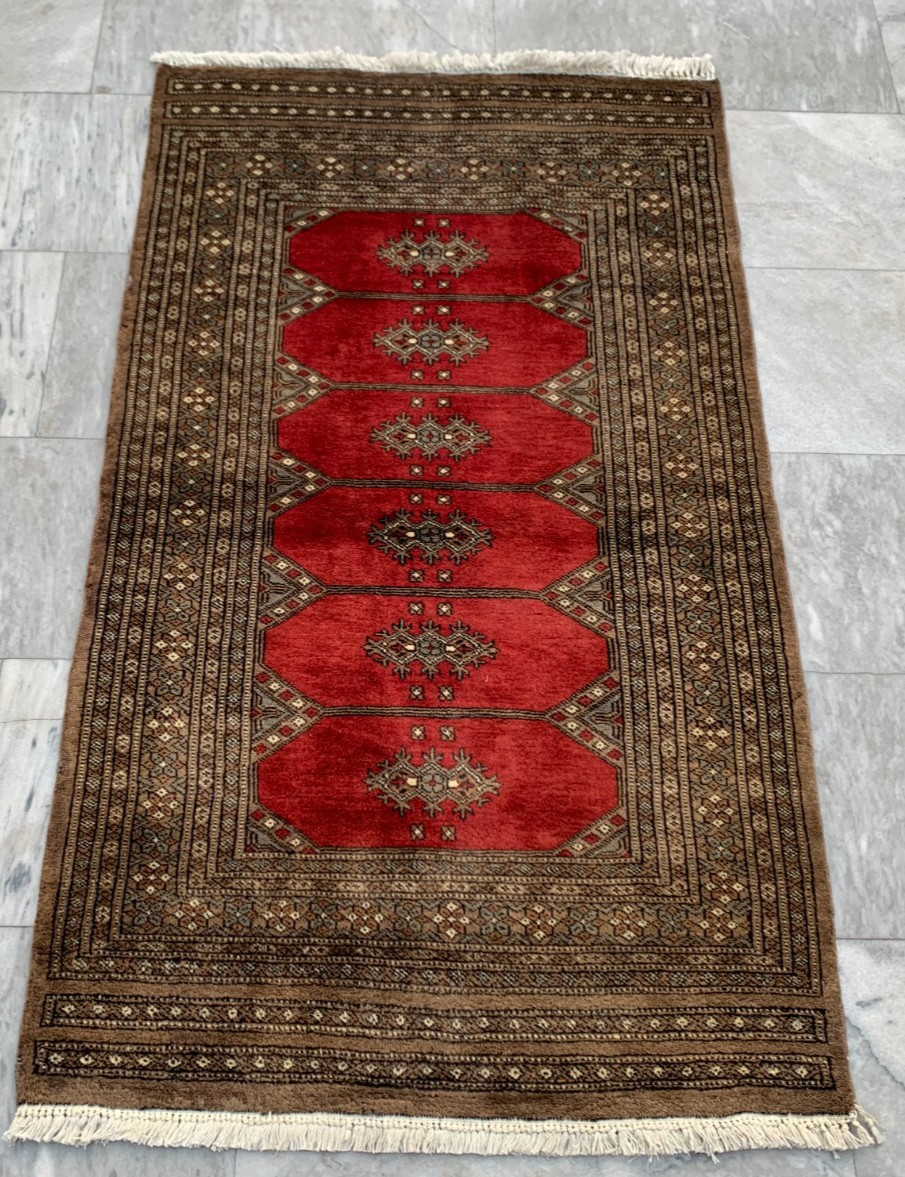 3×5 ft Vintage Afghan Handmade Baloch Design Authentic Traditional Colorful Rug