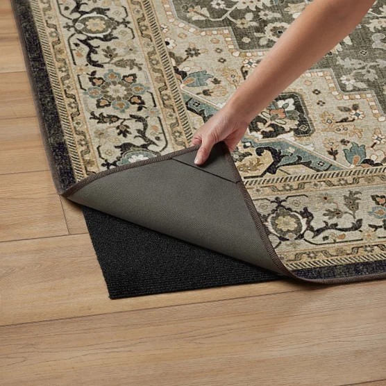 Ruggable 8′ x 10′ Washable Flatwoven Amara With Slip Pad Rug