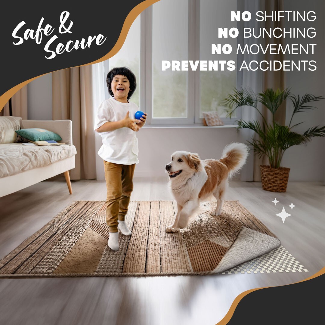 Mockins Premium Grip and Non Slip Rug Pad 2 x 3 feet Area Rug Pad