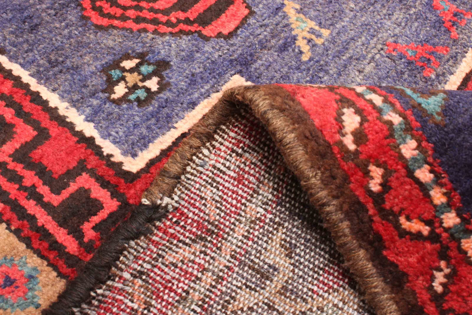 Traditional Vintage Hand-Knotted Area Rug 4’4″ x 7’3″ Oriental Wool Carpet