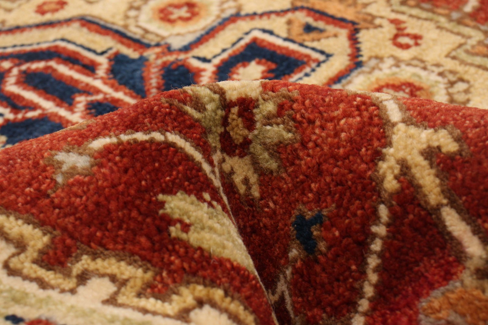 Traditional Vintage Hand-Knotted Area Rug 3’0″ x 5’1″ Oriental Wool Carpet