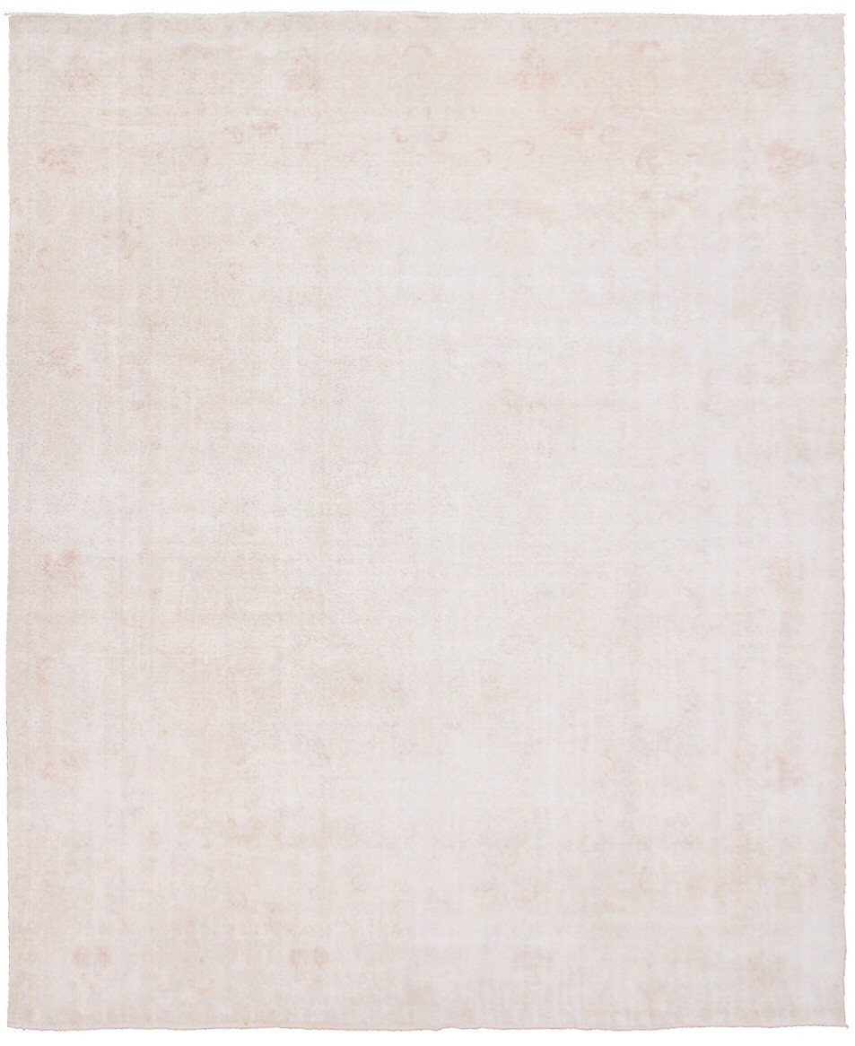 Rare Antique Oushak Ivory White Wool Rug 10×13 Decor Art Handmade Durable